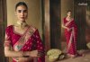 Suhag By Kimora Pure Khadi Georgette Fabric Designer Bandhej Saree